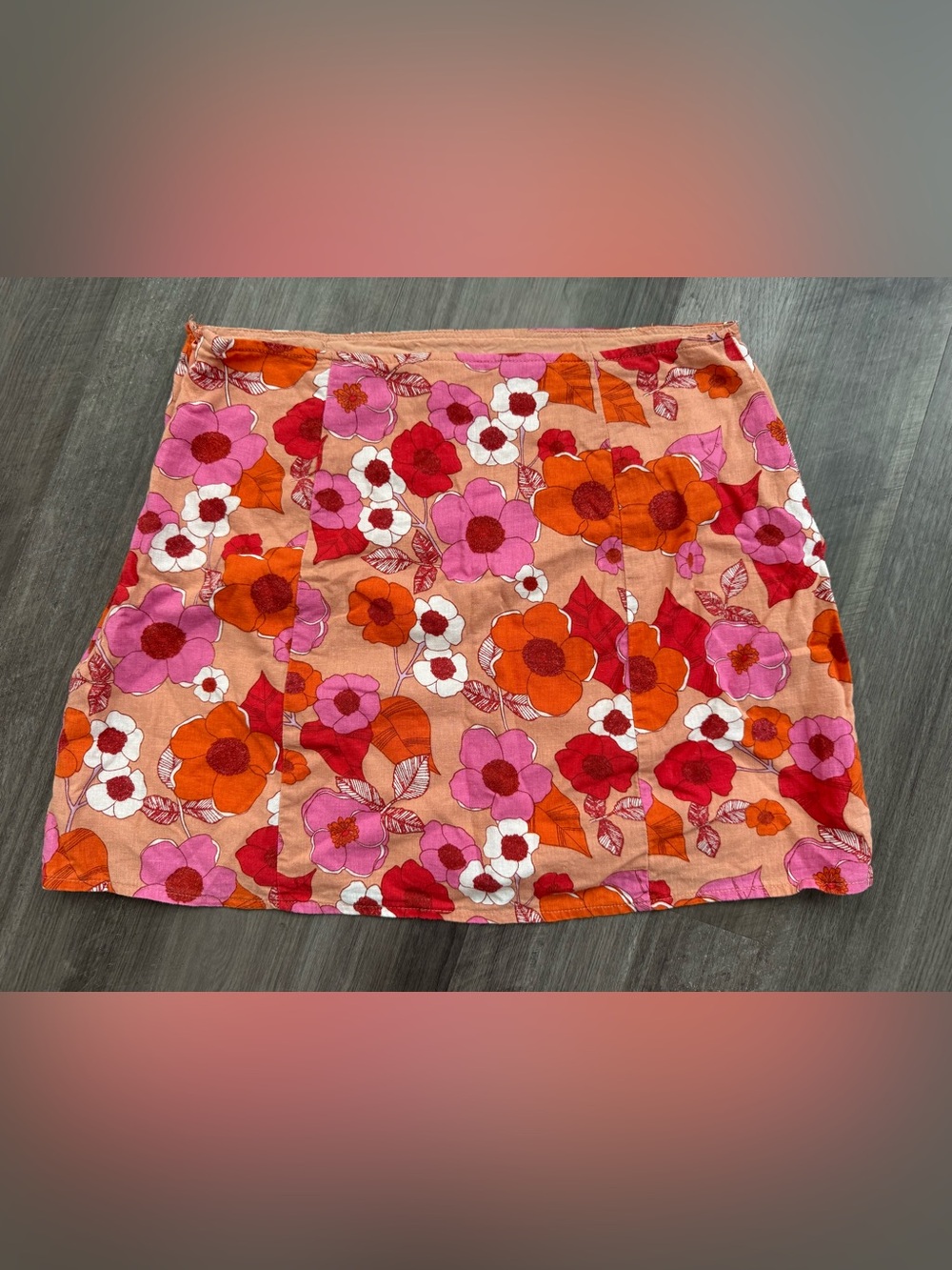 Urban Outfitters Floral Mini Skirt